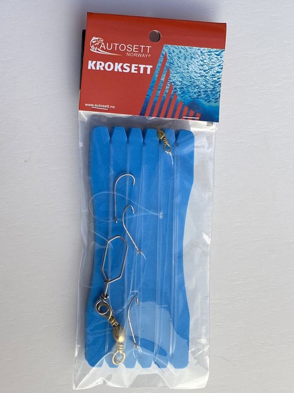 Mustad krogsæt nr. 4