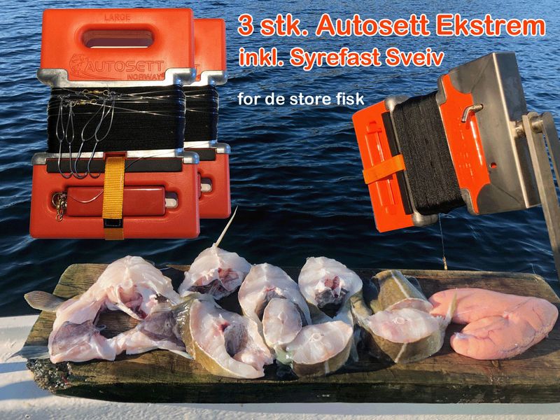   3 stuks Ekstrem – compleet, inclusief slinger