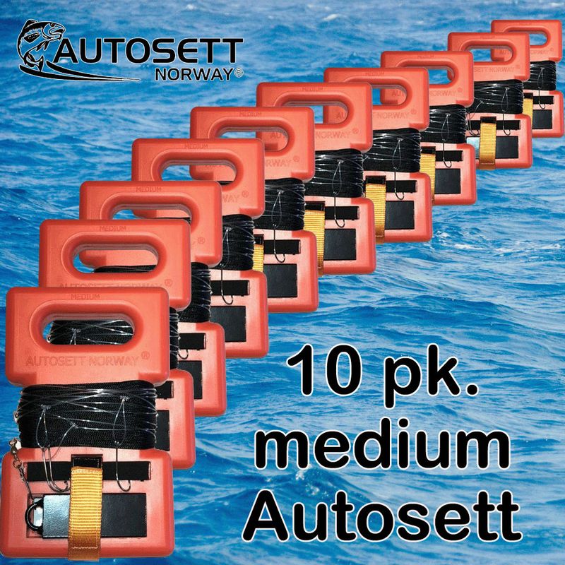 10 pakning Autosett Medium 