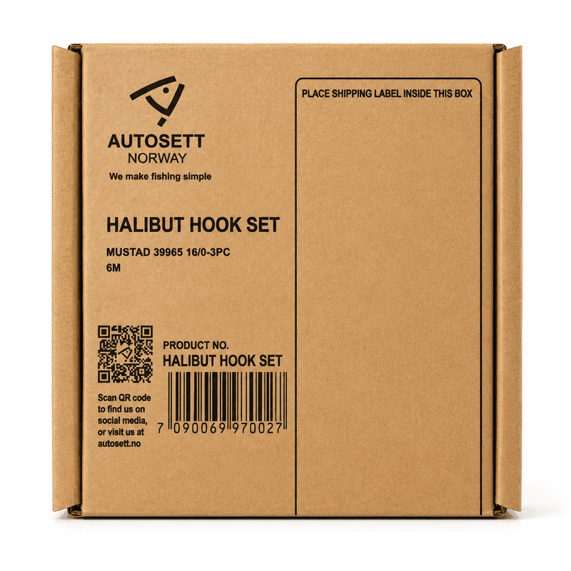 Halibut hookset. 16/0