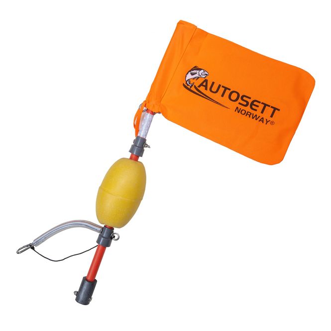 Main Image 2-pack small flag buoy for fishing