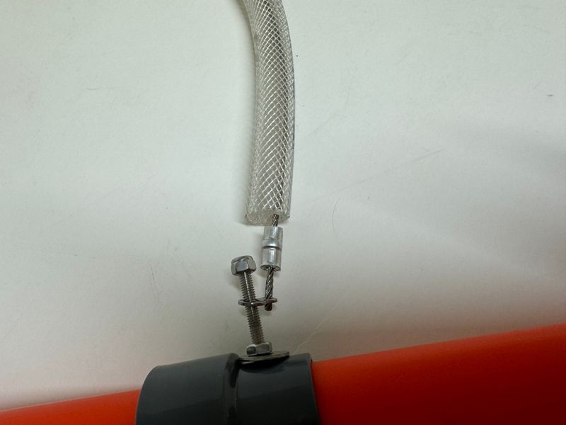 Kobling mellom flaggmann og sniksnøre